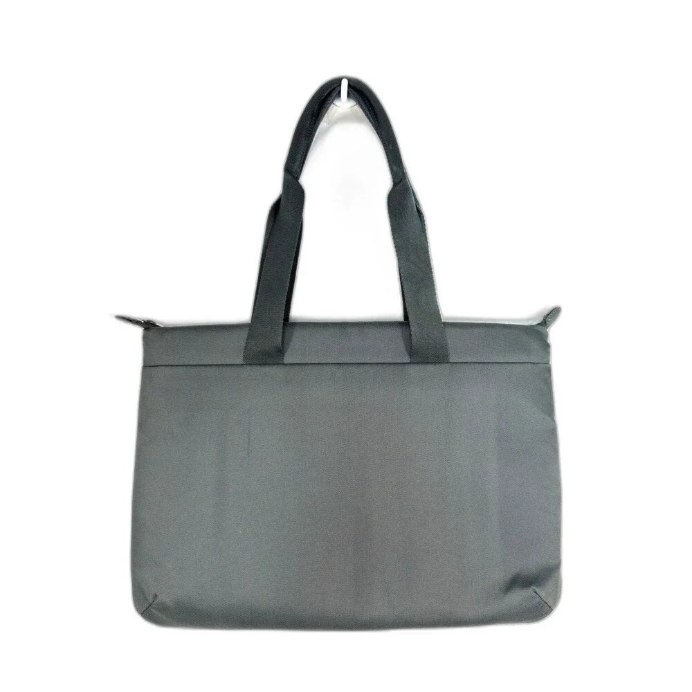 Tucano Work Out 3 Gray 15.6 Laptop Tote Bag Padded Case Yellow Interior WO3